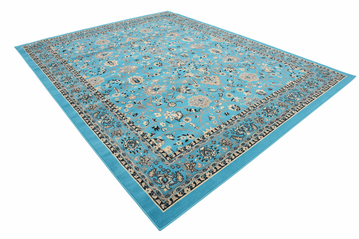 World Menagerie Southern Turquoise Area Rug & Reviews Wayfair